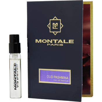 Montale paris oud pashmina eau de parfum spray vial on card